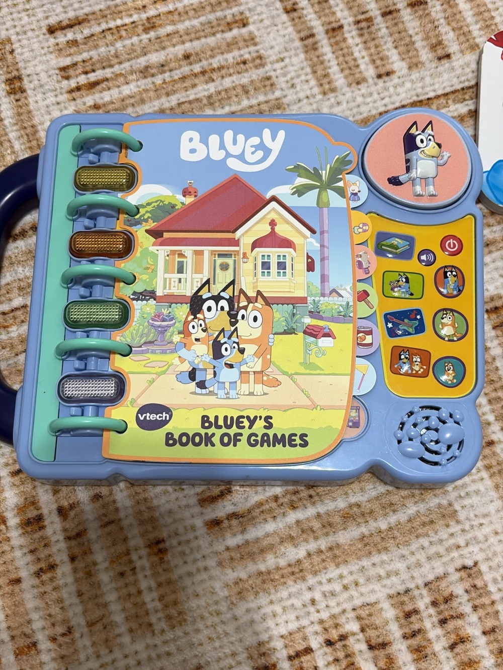 Bluey’s Book of Games - Blue Interactive Kids Toy